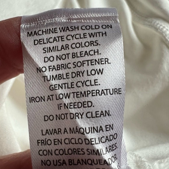 NWT WILDFOX Intimates white long slv top "Weekend, I love you" sz L comfy - Picture 11 of 12